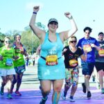 13.1 of the most magical miles, minus the brutal FL heat! Today has been an abso…