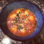 5 minute dinner alert  
1 carton of tomato soup (or a few cans) 
1 bag Trader J…