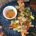 Calling all my hibachi lovers. I’ve got one for ya! Chicken skewers over all the…