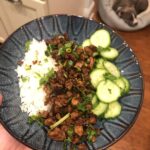Chicken larb bowls from  meal prep cookbook. 

The word larb, as unappealing as …