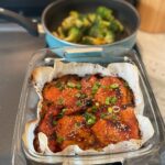 Do yourself a favor and make  sweet Korean chicken thighs. Made with gochujang (…