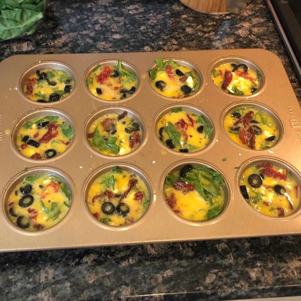 Egg bites ready to go for breakfasts this week! 

I have NEVER counted calories …