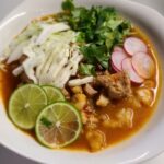 Instant pot pozole 

I used pork chops cut into small pieces, seasoned with chim…