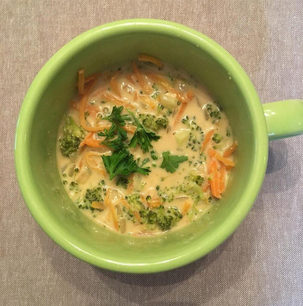 Lots of rain on the forecast this week. That calls for broccoli “cheddar” soup. …