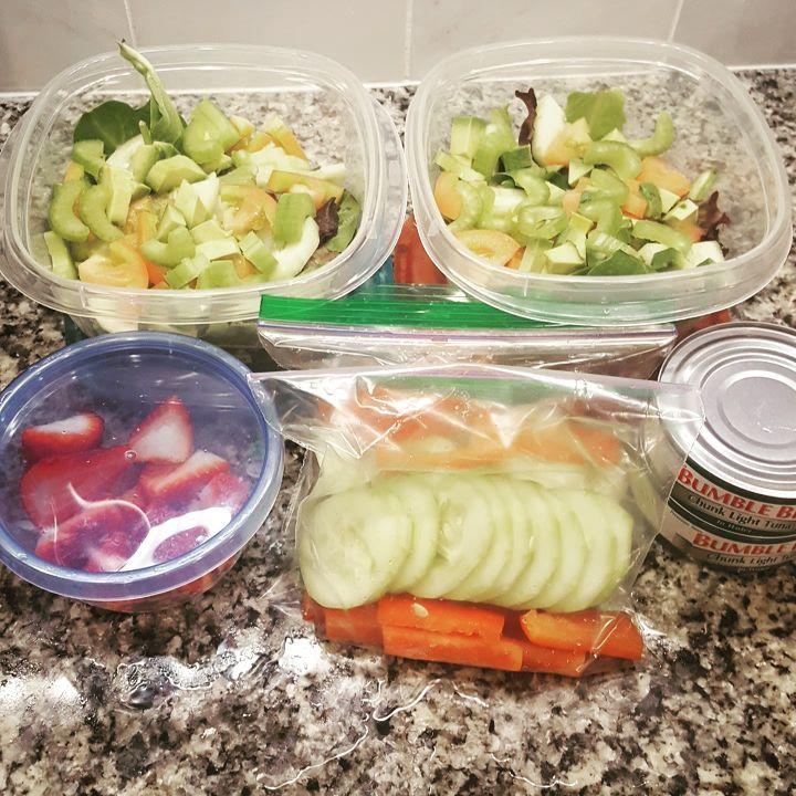 Lunch prep for the next 2 days…