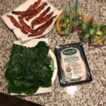 Lunches prepped for the week in 15 minutes flat! Featuring turkey bacon collard …