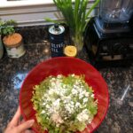 One of a few delicious things going down in my  tonight! This salad is modeled a…