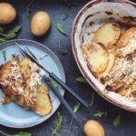 RECIPE BELOW I Vegan potato bake.. quickly to make, almost no effort and -of cou…