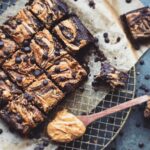 RECIPE BELOW I Yes I made brownies.. again. This time the peanut butter version …