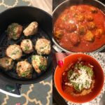 Sketti squash with meatballs and sauce will forever be one of my go-to healthy m…