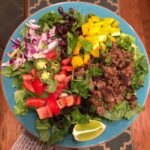 Taco Tuesday salad bowl   
She’s basic, but she’s perfect that way! 

My avocado…