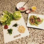 Thai chicken lettuce cups from Sunbasket were delish! I also learned a fun new t…
