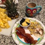 Wake and bacon! (+ ) I had some major  this morning (1 yolk broke as it hit the …
